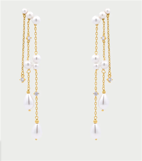 Pendientes Rue des Mille Mujer in Plata OR-032 M3 AU - OR-032 M3 AU